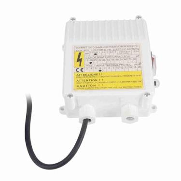 Imagem de Phefop Caixa de Controle Bomba de água Com Disjuntor de Proteção Térmica - Material ABS - Tamanho Compacto Aplicação Ampla (#1)