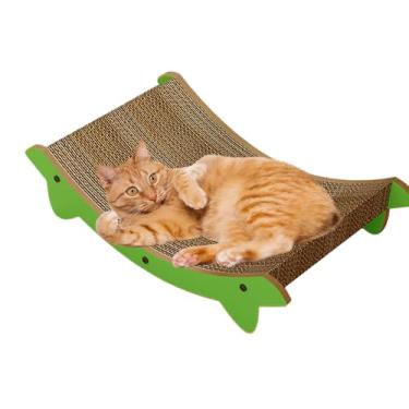 Imagem de Arranhador para Gatos | Cama Dormir Para Arranhadores Felinos - Brinquedo Interativo Proteção Móveis Para Sofá Porta Parede Almofada Tapete Gatinhos Cães Pequenos
