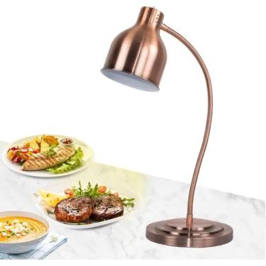 Imagem de Lâmpada De Aquecimento De Alimentos Comercial 500w Lâmpada De Aquecimento De Alimentos De Cabeça Dupla Rotação De 360 ° Esticável Até 70 Cm Lâmpada De Aquecimento Independ, C, 1