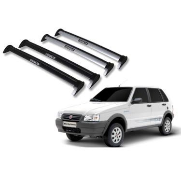 Imagem de Rack De Teto em Alumínio Para Carro Uno Antigo 4 Portas