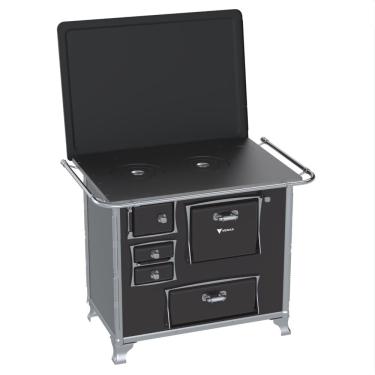 Imagem de Fogao a Lenha Venax GII n 2 Gab Preto SD