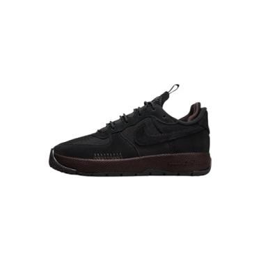 Imagem de Nike Tênis feminino Air Force 1 Wild, Cedar marrom de veludo preto preto, 36 EU