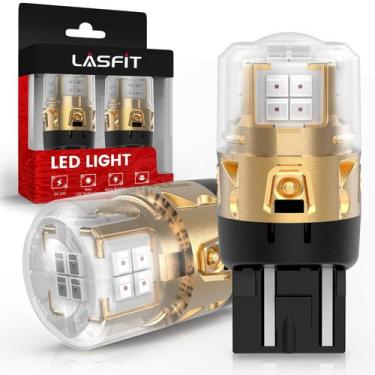 Imagem de Lâmpadas LED LASFIT L2 7440 7443 Luzes traseiras de freio vermelhas, 2