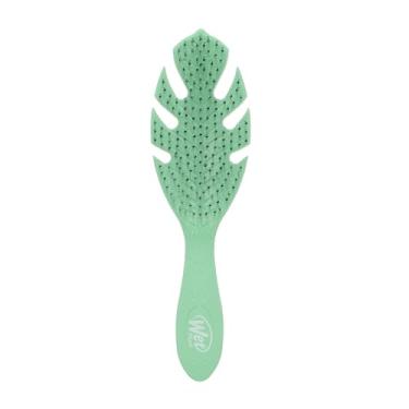 Imagem de WETBRUSH ESCOVA DE CABELO GO GREEN FOLHA VERDE