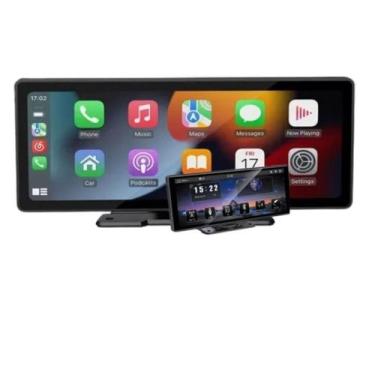 Imagem de Multimídia MP10 Automotivo Android Auto e Carplay Sem Fio Bluetooth Te