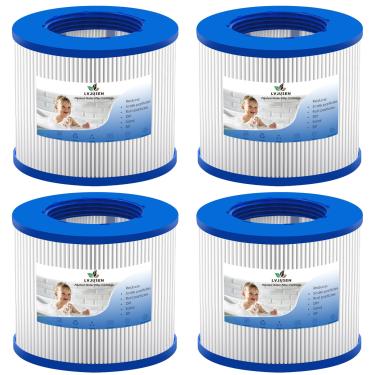 Imagem de LVJUSEN Filtros de banheira de hidromassagem rosqueados para Relxtime Spas/ALEKO Hot Tub/Wejoy Hot Tub Aquaspa/Co-z Spa Hot Tub/Wave Spas/CleverSpa, filtro rosqueado/rosqueado para tipo PM_SPA-P154,