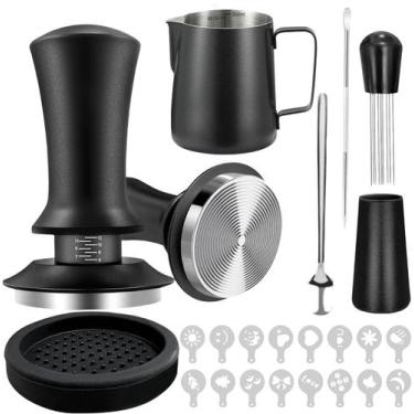 Imagem de Conjunto Espresso Barista Gmnuiy Gmnuiy22 PCS, tamper de café de 51 mm