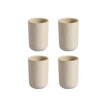 Imagem de Conjunto de Copos Porto Brasil Neo Stoneware Latte 110ml - 4 Peças