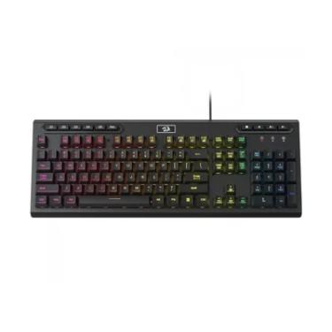 Imagem de Teclado Gamer Redragon Aditya, RGB, Membrana, Abnt2, Full-size, Preto