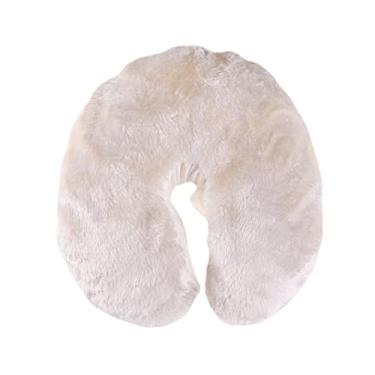 Imagem de Milageto Encosto de cabeça para cadeira de massagem de lã lavável