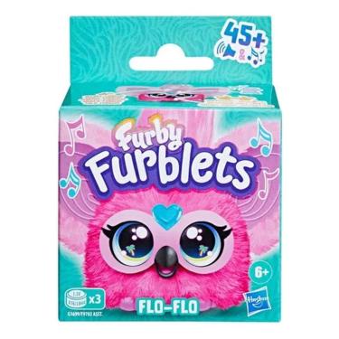Imagem de Pelúcia Interativa Furby Furblets 45 Sons - Hasbro F9703 Flo-flo
