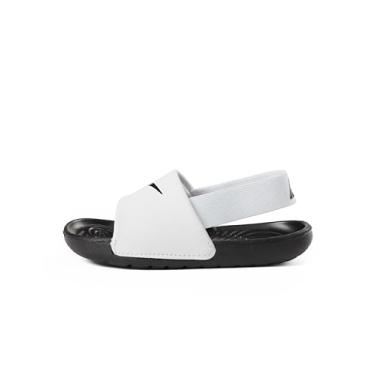 Imagem de NIKE Tênis infantil Kawa para meninos, Branco, preto, preto e branco, 1.5 UK