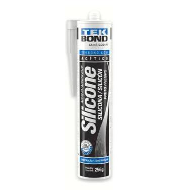 Imagem de Silicone Acetico 256g/270ml Preto Tekbond