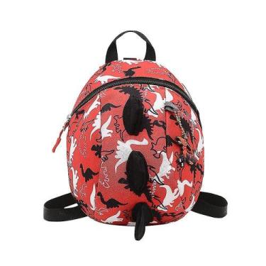 Imagem de Mochilas crianças fofas desenhos animados dinossauro mochila 3d casual