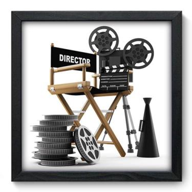 Imagem de Quadro Decorativo - Cinema - 33cm x 33cm - 025qdhp - Allodi