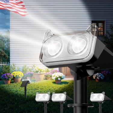 Imagem de Solar Spot Lights WDTPro Waterproof Bright, pacote com 4