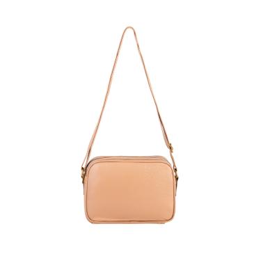 Imagem de Bolsa quadrada pequena de couro liso Diana