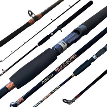 Imagem de Vara Deyu Ultra Stone CFS1801H Preto 1,80m 6'0'' 20-35lbs Fibra De Vid