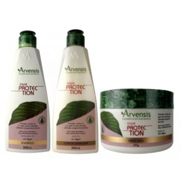 Imagem de Kit Arvensis Color Protection Shampoo Condicionador Mascara