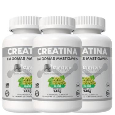 Imagem de Creatina Monohidratada em Gomas Uva Verde com 60 Gummys Einstein Nutri