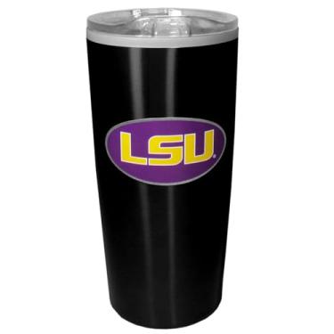 Imagem de Siskiyou Caneca de viagem preta Sports LSU Tigers tamanho único, cores do time