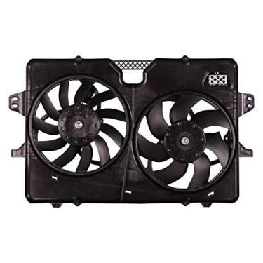 Imagem de Conjunto de ventilador de refrigeração de motor de substituição OE para Ford Escape 2.3L/2.5L, 2008-2011 Mercury Mariner Mazda Tribute 2.3L/2.5L 2008-2011 | Radiador de motor de nível de corrida para