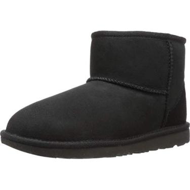Imagem de Bota infantil UGG Classic Mini II, Preto, 6 Big Kid