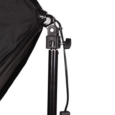 Imagem de Kit Iluminação Softbox 50x70cm com Lâmpada Bivolt 30W e Tripé Iluminação 1,90m