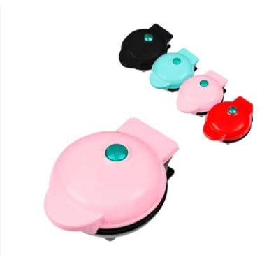 Imagem de Mini Máquina de Donuts Elétrica 3 Furos Cozimento Rápido 110V(aleatorio)