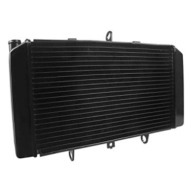 Imagem de WORLDMOTOP Radiador de resfriamento de alumínio para Kawasaki Z1000 2007-2009 Z800 2013-2015 Z750 2007-2010 Refrigerador do radiador do motor