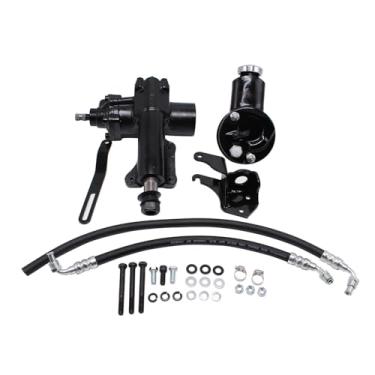 Imagem de Kit de conversão de caixa de engrenagens de direção hidráulica SHLPDFM SGB5557 CPP5557PSK-F CP50000-2 serve para Chevy Bel Air Two-Ten One-Fifty Series 1955-57