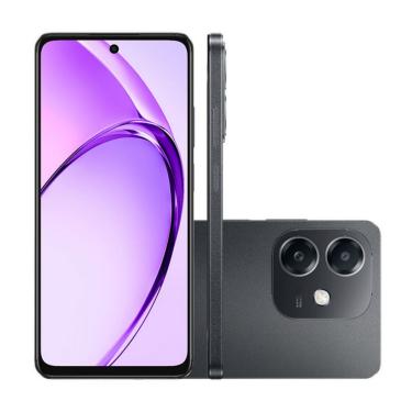 Imagem de Celular Oppo A60 ColorOS 14 6,67 Polegadas 256GB 4G Preto