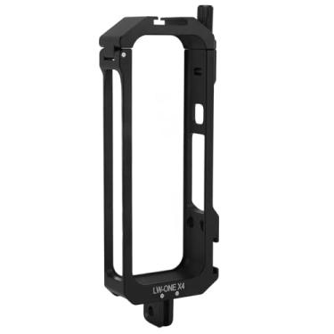 Imagem de Acouto Gaiola para Câmera de Ação Gaiola Com Estrutura Protetora Em Liga de Alumínio Com Montagem Dupla Em Sapata Fria para Câmera Panorâmica ONE X4 Abertura