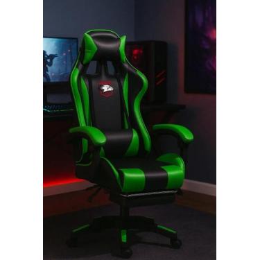 Imagem de Cadeira Gamer com apoio para os pés Reclinável Profissional p Escritór
