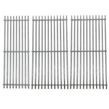 Imagem de Tmozyar Grelha de cozinha de aço inoxidável de 45,7 cm para Charbroil Performance 463376018P2, 463376117, 463377117, 463673617, 463377017, 463347017 e 5 queimadores 463347519 46334 Churrasqueira a gás