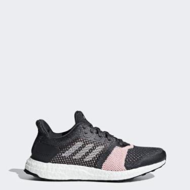 Imagem de Adidas Ultraboost ST Tênis feminino, Carbono/branco/cinza, 5