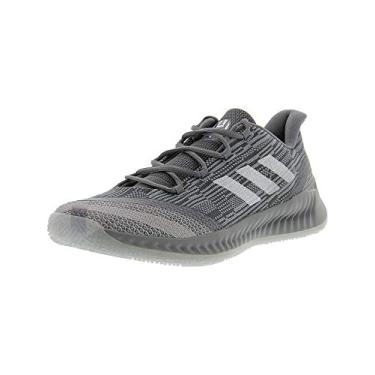 Imagem de Tênis de basquete masculino Harden B/E 2 da Adidas, Grey-white-blue Tint, 7