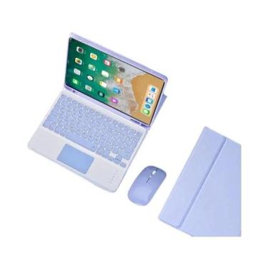 Imagem de Capa Para iPad 5ª Geração 6ª Geração 9.7 Polegadas Com Teclado Bluetoo