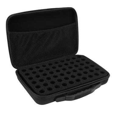 Imagem de lyrlody Estojo de Armazenamento de Tinta, Comporta 60 Garrafas de Alcoólica ou Tinta Com Incrustação de Espuma e Bolso Interno de Armazenamento para Artistas Iniciantes e Crianças