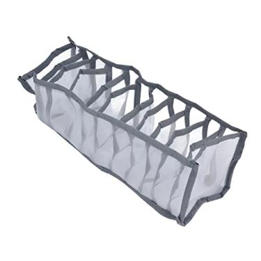 Imagem de Phefop Organizador de Roupas íntimas, Caixa de Armazenamento de Meias Dobráveis ​​respiráveis ​​de Malha para Sutiãs e Calcinhas (11 gaveta)