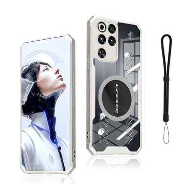 Imagem de NOUKAJU Capa para REDMAGIC 11 Pro, capa protetora tipo magnético, capa de telefone com dissipação de calor, antiqueda, absorção de choque, proteção abrangente, capa protetora para REDMAGIC 11 Pro+