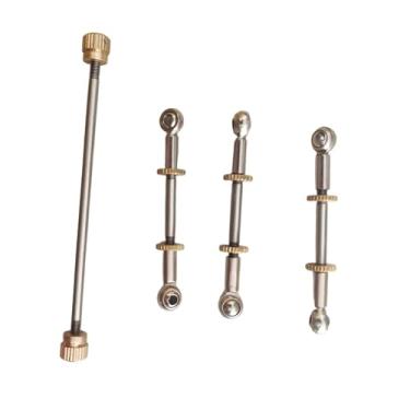 Imagem de MERIGLARE Kit de Reparo para Trompete com Juntas Esféricas Universais, Porcas de Ajuste Hastes de Conexão e Juntas de Esfera para Adultos e Iniciantes (Peça, 3 Pecas