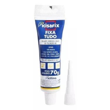 Imagem de Bisnaga Kisafix Selante Fixa Tudo 70g - Alia