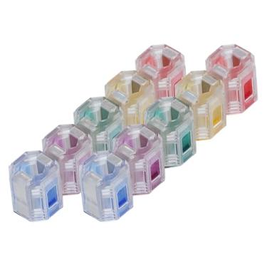 Imagem de Garosa Anel de Parafuso Magnético de 10 Peças, Suporte de Magnetizador de Broca Hexagonal de Liga de Alumínio para Bits de Chave de Fenda, Coletor de Parafuso Seguro para Instalação de Dobradiça,