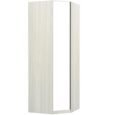 Imagem de Guarda Roupa 1 Porta 1 Cabideiro Legno Crema Com Branco Mat