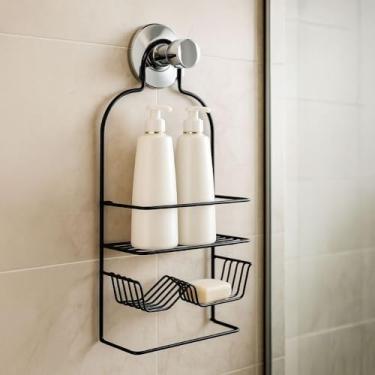 Imagem de Porta Shampoo com Prateleiras e Saboneteira