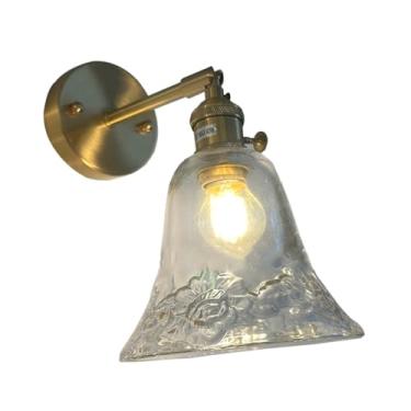 Imagem de Luminária de parede ajustável com soquete para mezanino, ideal para quarto, sala de estar, mezanino, bar e cozinha (âmbar).