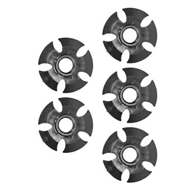 Imagem de Luqeeg Acessório de Bastão de Caminhada de Borracha, Grande área de Contato, Evita que Os Postes Afundem, 5 Peças, Atividades Ao Ar Livre e Caminhadas