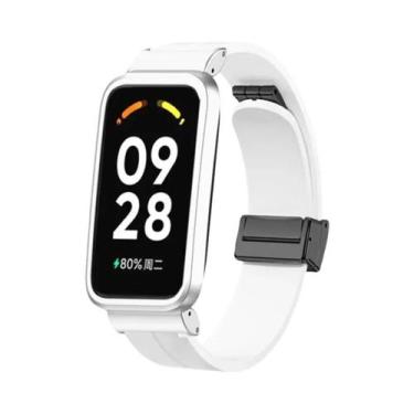 Imagem de Pulseira Magnética De Silicone Para Xiaomi Mi Band 9/8 E Redmi Band 2 