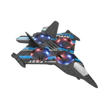 Imagem de Avião RC Para Crianças Com Câmera Controle Remoto Caça 24G Avião De Es